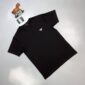 Prada Milano Logo Plain Cotton T-shirt in black color