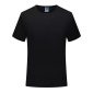 Huggo Boss T-Shirt with Logo on Front in Black colour