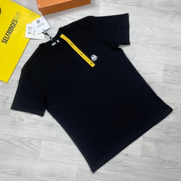 Moncler X Palm Angels Men's Women's Replica T-shirts in black color