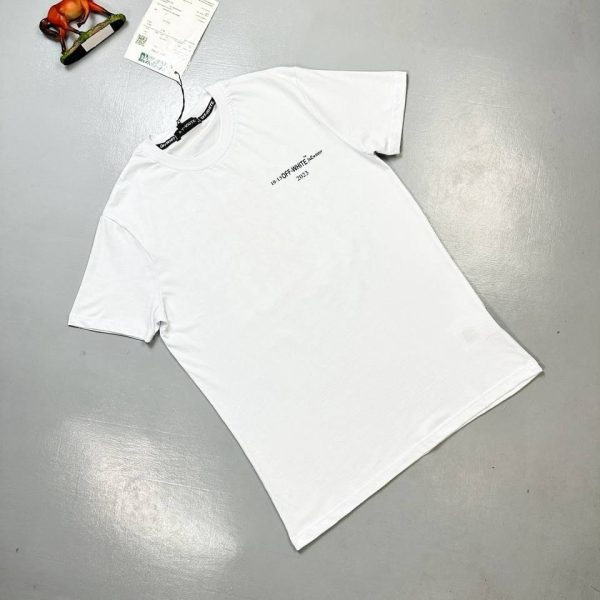 Off-White T-Shirts in white color