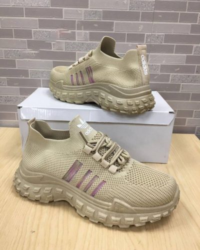 Adidas Trainer In Foam Camel Color