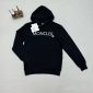 Moncler Hoodies in black Color