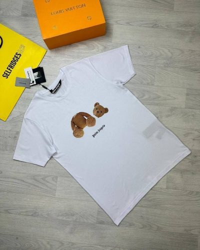 Bear Men’s Tshirt in white color