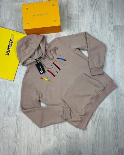 Valentino VLTN Hoodies in beige color