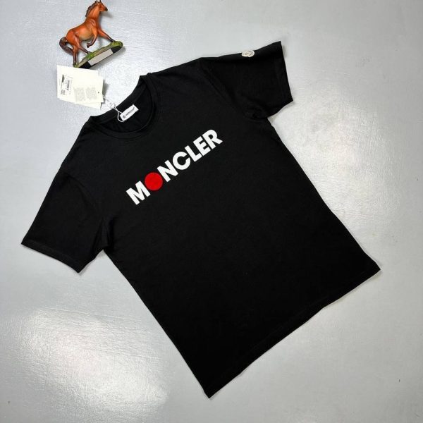 Moncler Tennis Ball T-Shirt in Black color