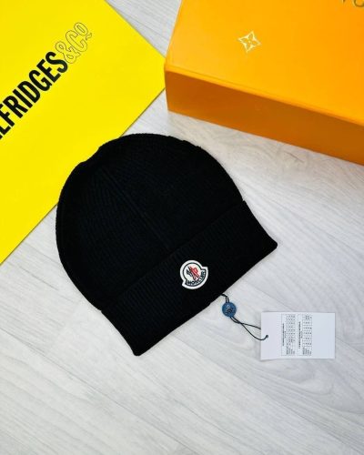 Moncler Hats Men Women Kids Replica black