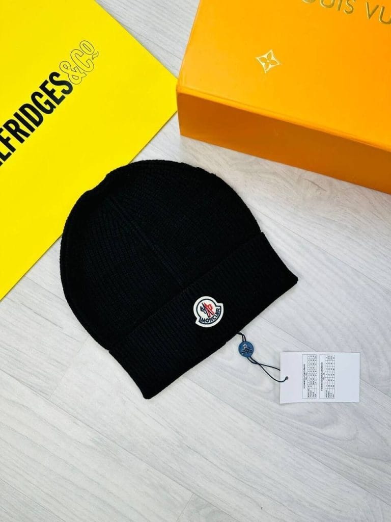 Moncler Hats Men Women Kids Replica black