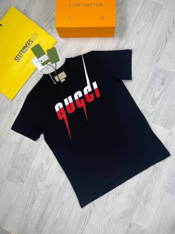 Gucci Blade Print T-Shirt In Black Color Gucci Blade Print T-Shirt In Black Color