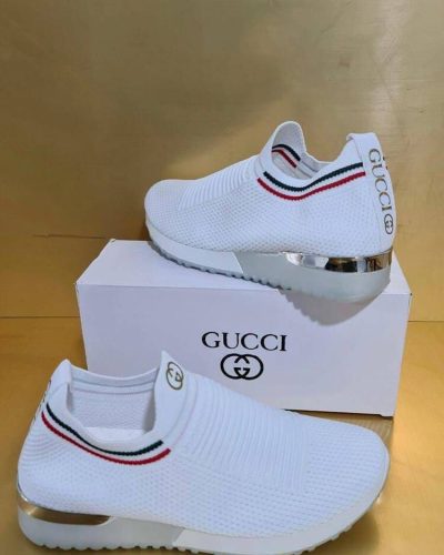 Gucci Pumps Style Comfort Trainer In white color Gucci Pumps Style Comfort Trainer In white color