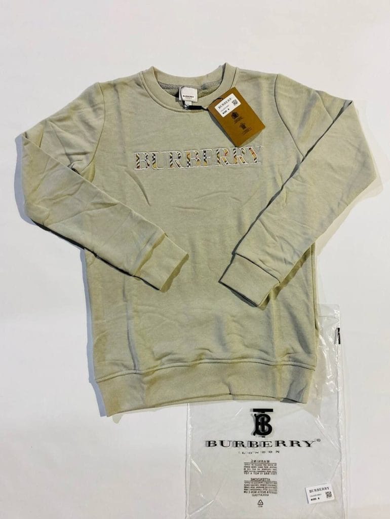 Burberry Men Women Organic Dressed Jumpers