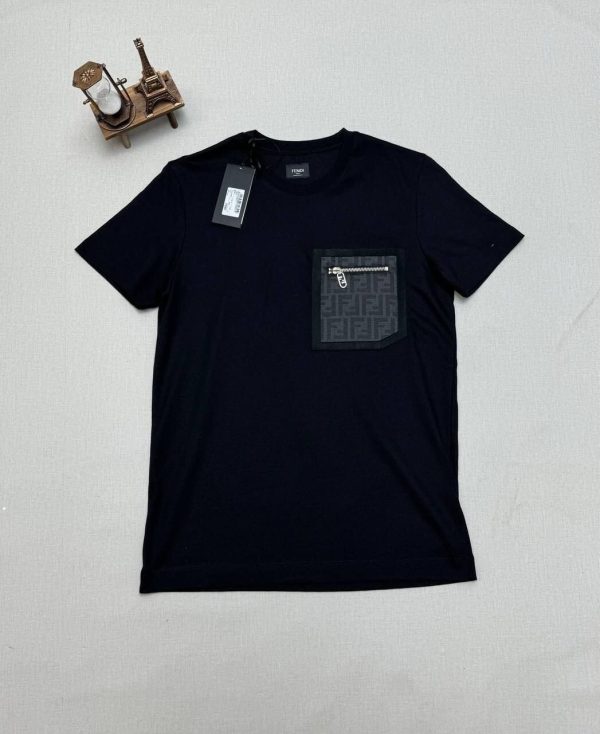 Fendi T-Shirts in black Color Fendi T-Shirts in black Color