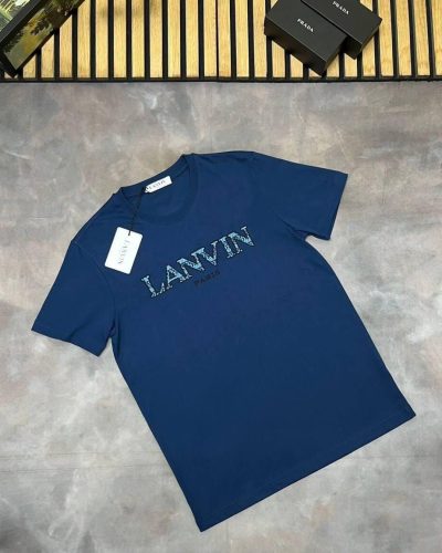 Lanvin Paris T-Shirts in blue color