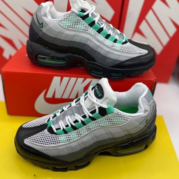 Nike Air Max 95 Sneakers Black Stadium Green Men Trainers UK