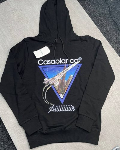 Casablanca Rocket Air Hoody in black color