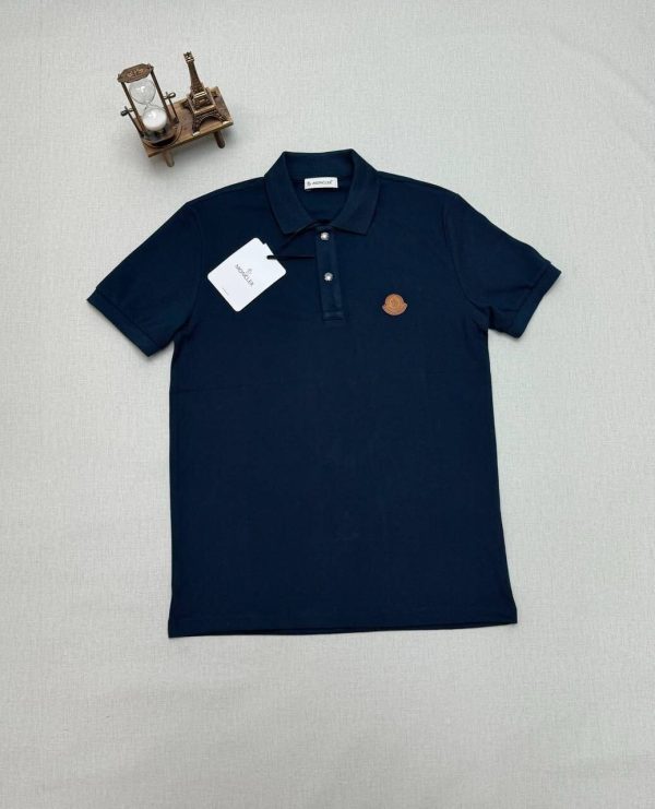 Moncler Replica Polo Shirt Men’s Women’s In Blue Colour Moncler Replica Polo Shirt Men’s Women’s In Blue Colour