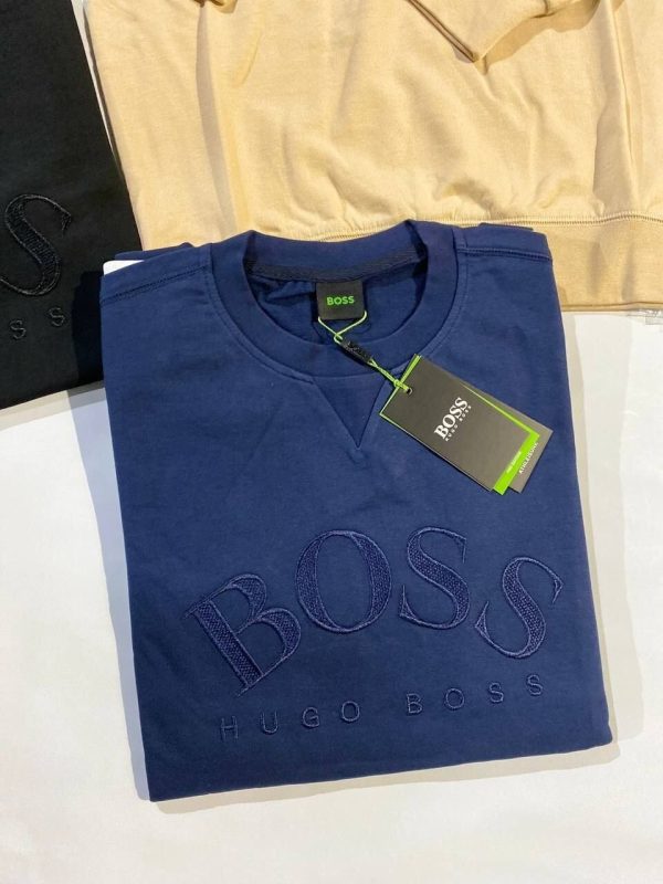 Boss Jumpers in navy blue Color Boss Jumpers in navy blue Color