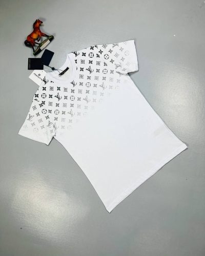 Lv Louis Vuitton Monogram T-shirt in white color