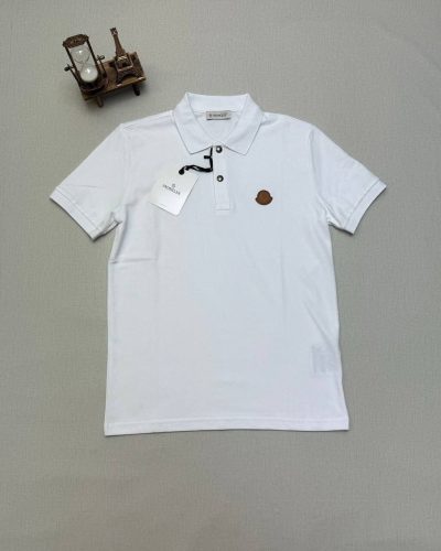 Moncler Replica Polo Shirt Men’s Women’s In White Colour