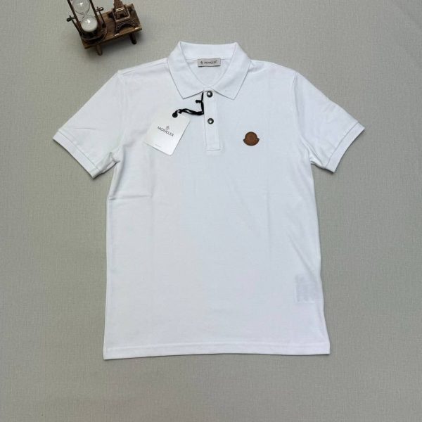 Moncler Replica Polo Shirt Men’s Women’s In White Colour