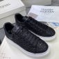 Alexander Mcqueen Leather Trimmed Glitter Sneakers