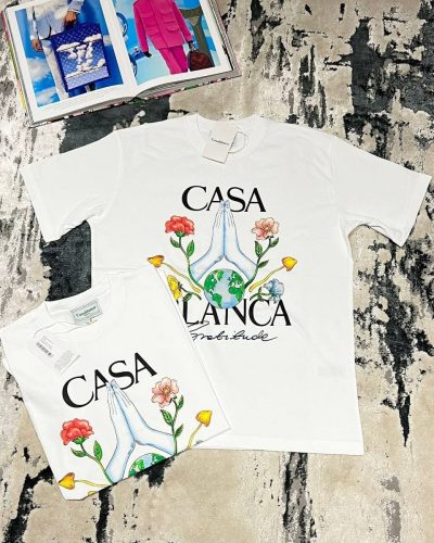 Casablanca Gratitude T-Shirt White