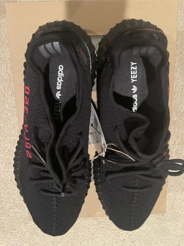Adidas SPLY 350 Yeezy Shoes Comfort Trainer In Black Red Adidas SPLY 350 Yeezy Shoes Comfort Trainer In Black Red