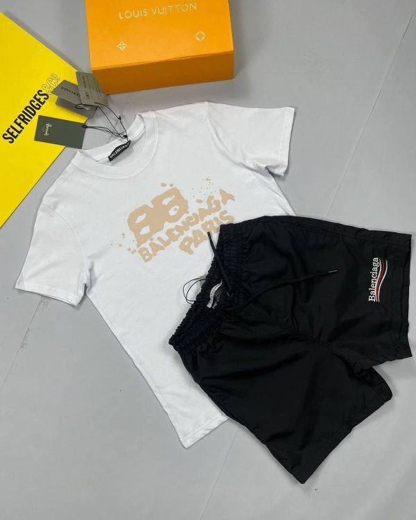 Men's Rep Tshirt Shorts Set