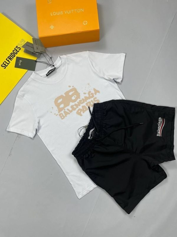 Men's Rep Tshirt Shorts Set