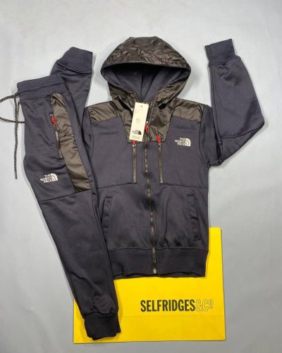 The North Face Kids Tracksuit in navy blue color