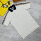Gucci Polo T-Shirt With Interlocking G Stripe In White Colour