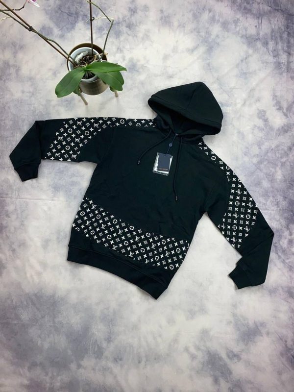 Louis Vuitton Hoodie in Black Color