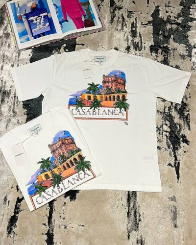 Casablanca Amour Maroc White T-Shirt