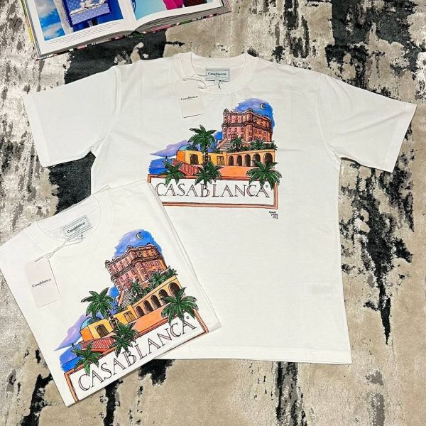 Casablanca Amour Maroc White T-Shirt