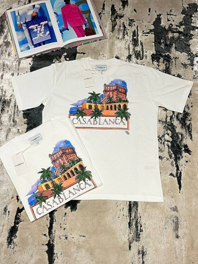 Casablanca Amour Maroc White T-Shirt