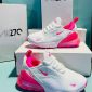 White Nike Trainers Womens 270s Pink