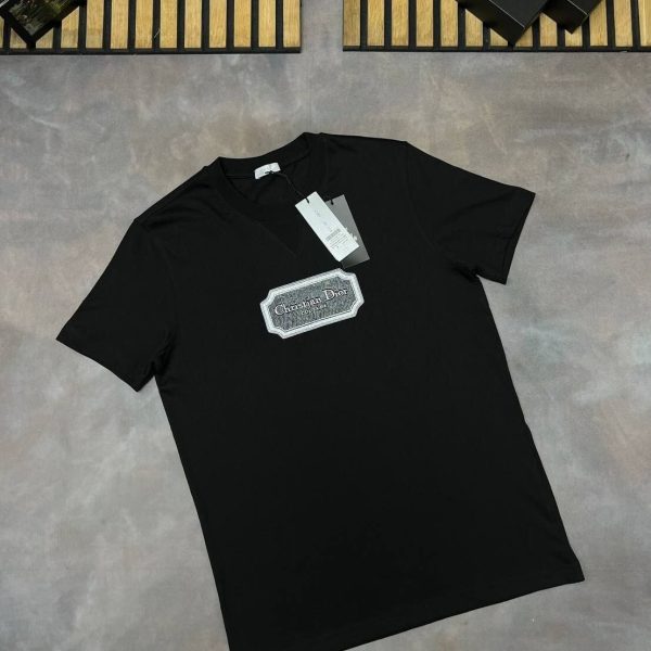 Christian Dior Christian Dior Couture Relaxed-Fit T-Shirt in black color