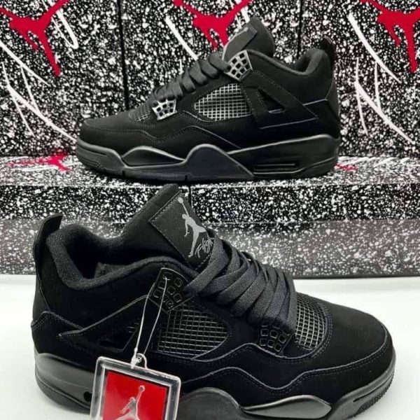 Nike Jordan 4 Retro Black Cat – Men’s Stealth Kicks