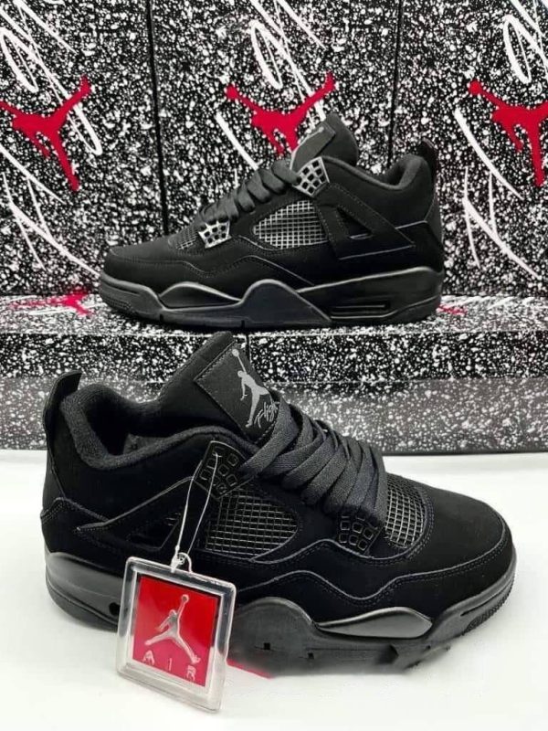Nike Jordan 4 Retro Black Cat – Men’s Stealth Kicks