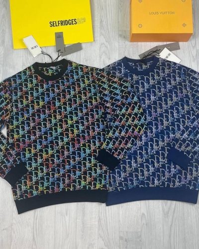 Embroidery Logo Jumpers in black and navy blue color