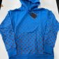 Louis Vuitton Gradient Hoodies in blue color