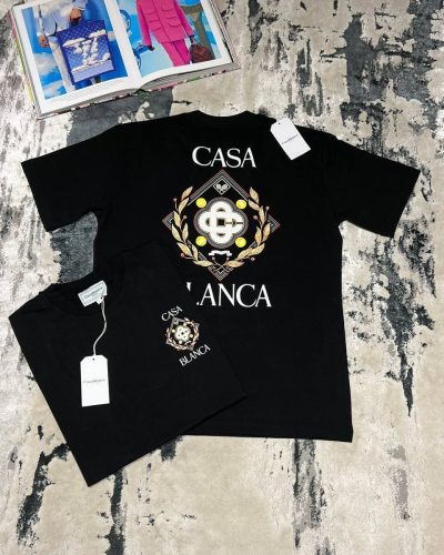 Casablanca Le Joueur T-Shirt In Black Color