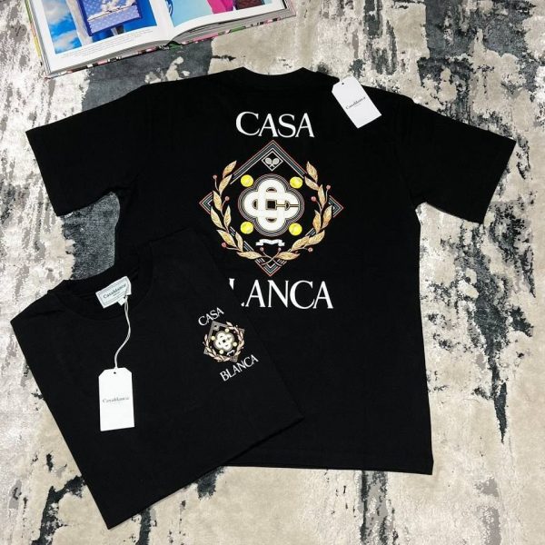 Casablanca Le Joueur T-Shirt In Black Color