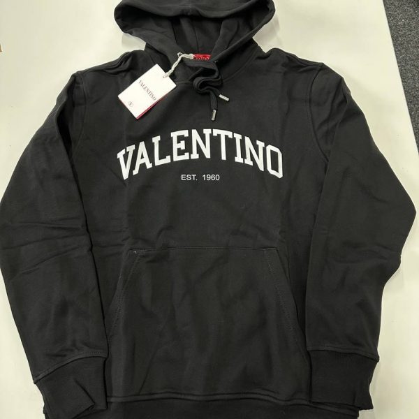 Valentino EST. 1960 Hoodies in black color