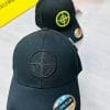 Stone Island Logo Printed Cap with black logo