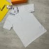 Burberry Men's Women's Plain Polo Shirt In White Colour