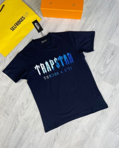 Trapstar it's a secret Navy Blue T-shirt