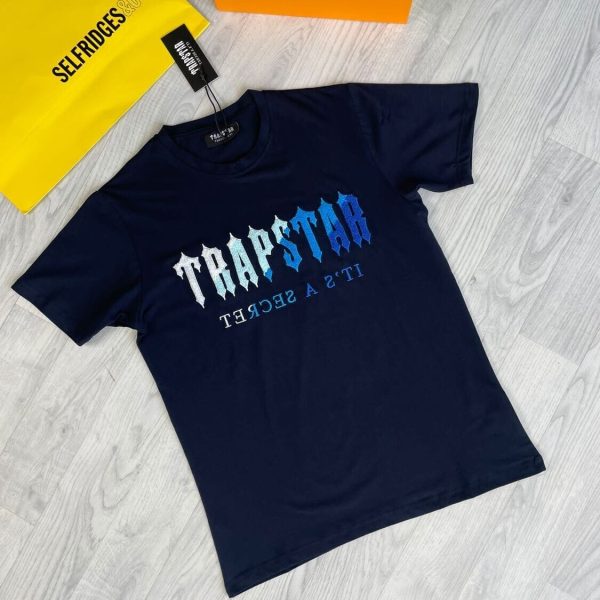 Trapstar it's a secret Navy Blue T-shirt