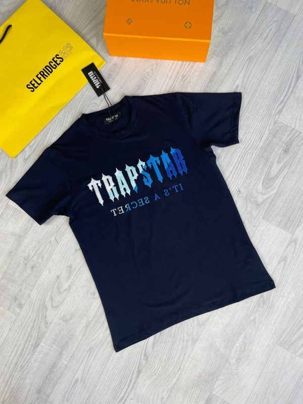 Trapstar it's a secret Navy Blue T-shirt
