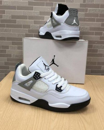 Nike Air JORDAN 4s White Women Retro Lightning Running Shoes