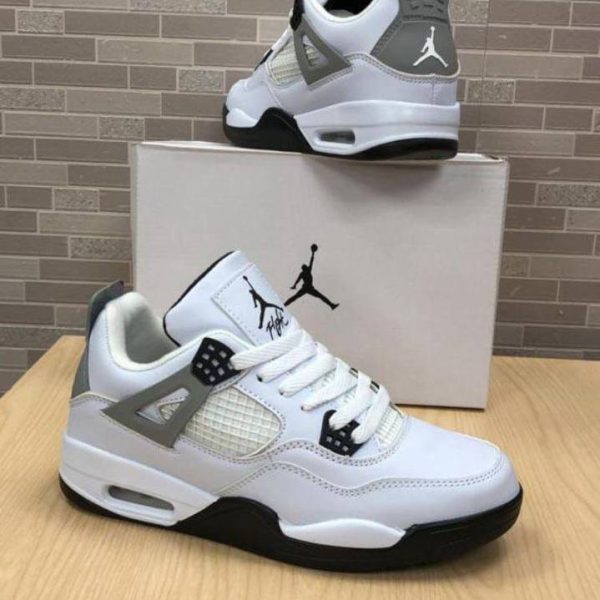 Nike Air JORDAN 4s White Women Retro Lightning Running Shoes